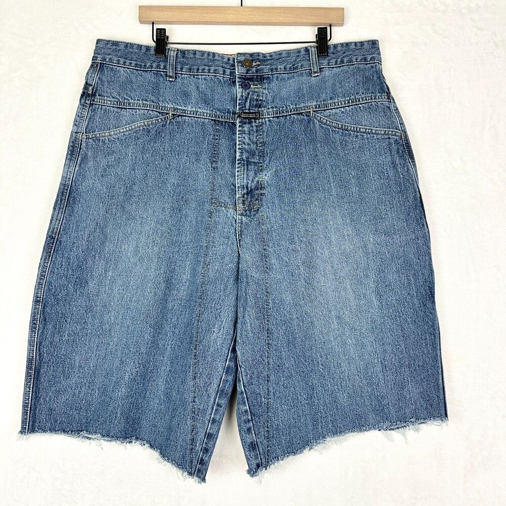 Marithe Francois Girbaud Vintage Baggy Shorts Size 38 Skater Grunge